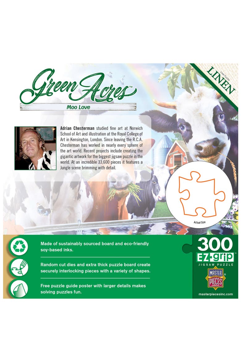 Moo Love 300 Piece Jigsaw Puzzle, Alternate, color, Multicolor
