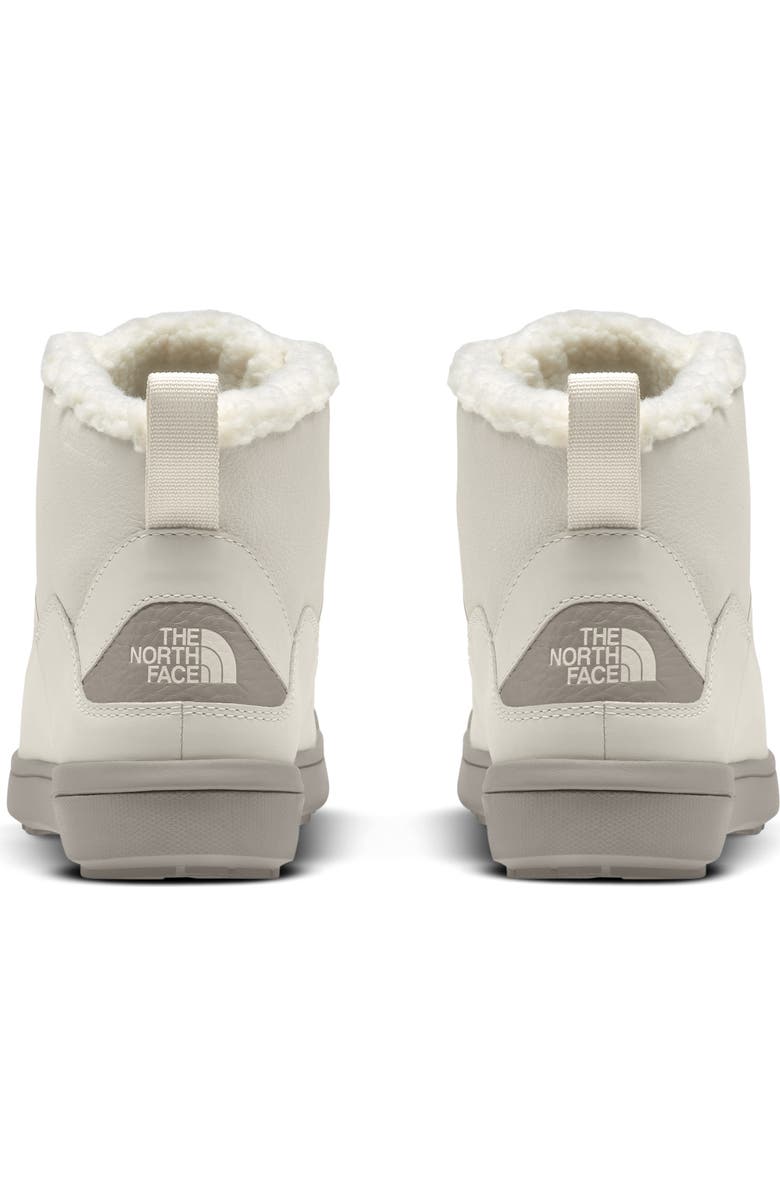 The North Face Sierra Waterproof Lace-Up Bootie, Alternate, color, White Dune/ Silver Grey