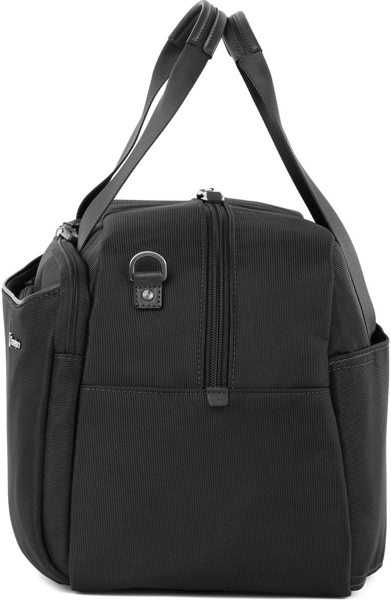 TRAVELPRO Versapack + Softside Carry On & Underseat Travel Tote Bag Luggage Set, Alternate, color, Black