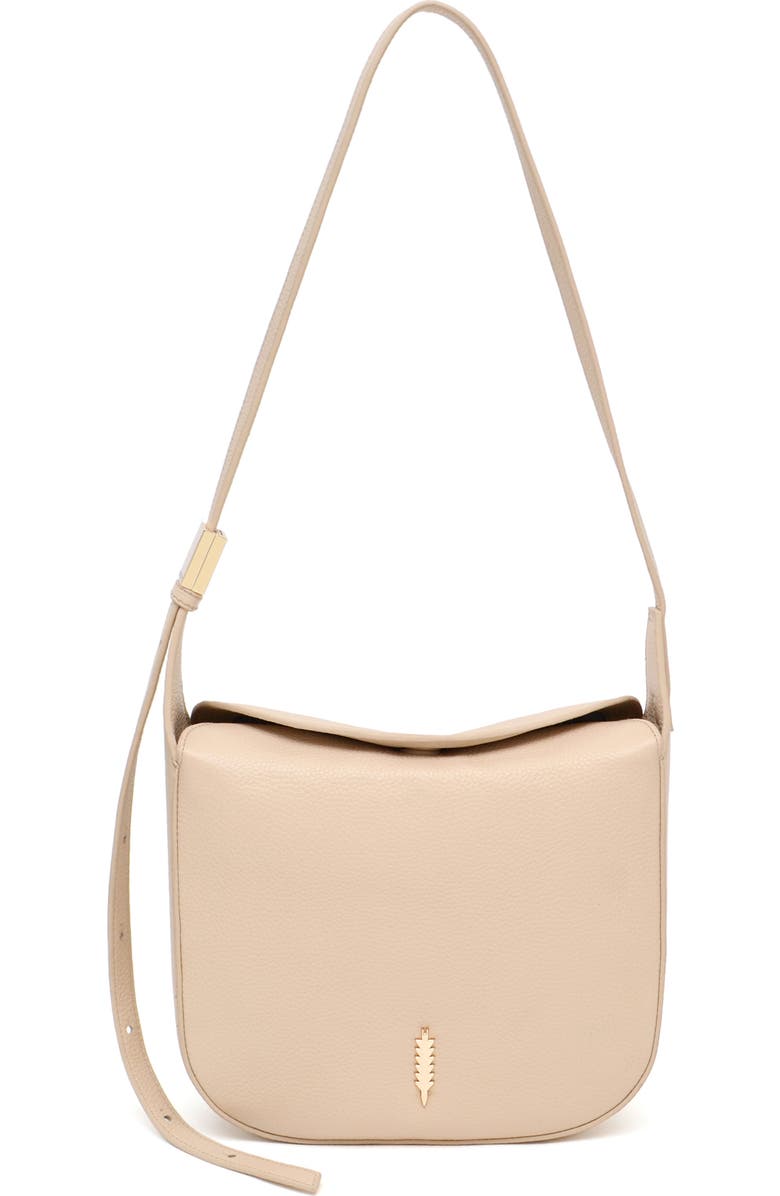 Thacker Myla Leather Crossbody Bag, Main, color, Sand