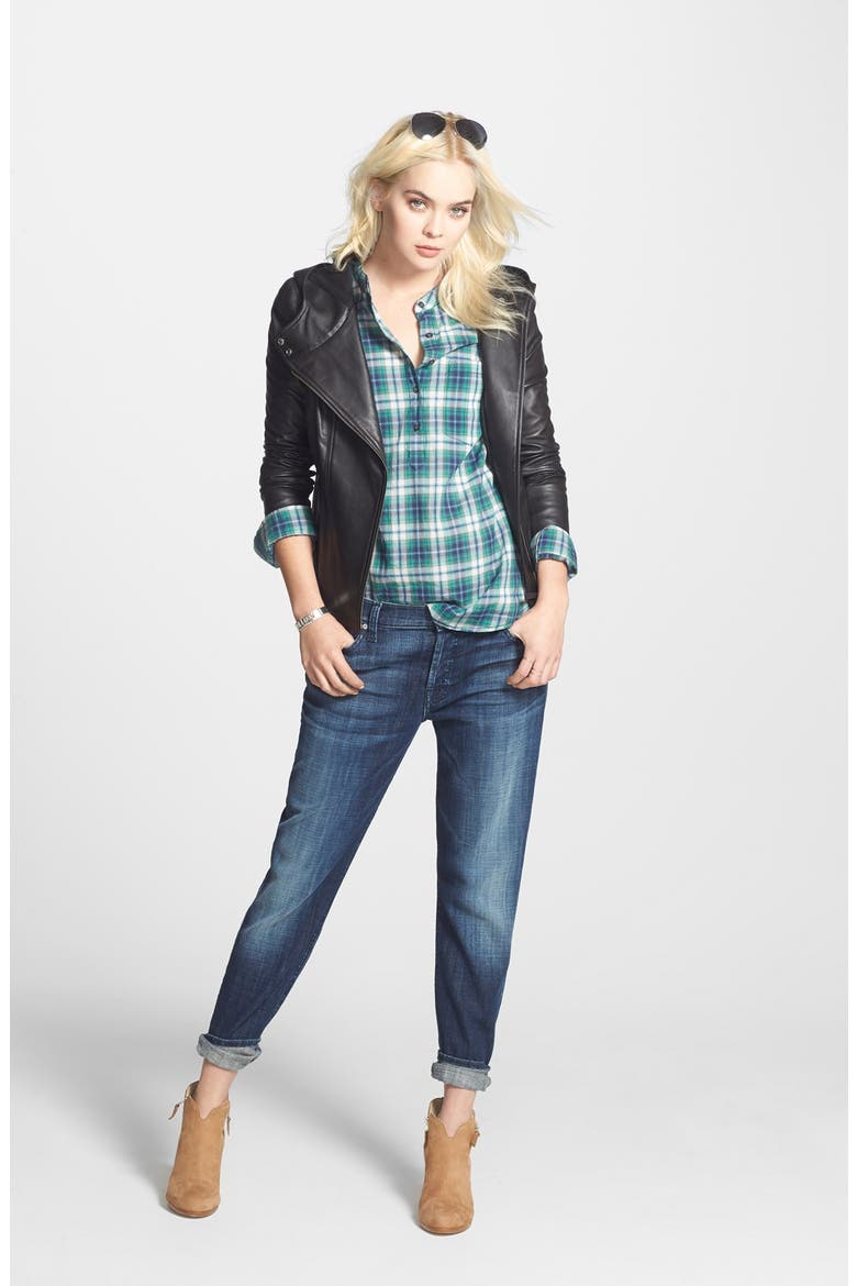 7 For All Mankind® Josefina Boyfriend Jeans, Alternate, color, REGAL BROKEN TWILL