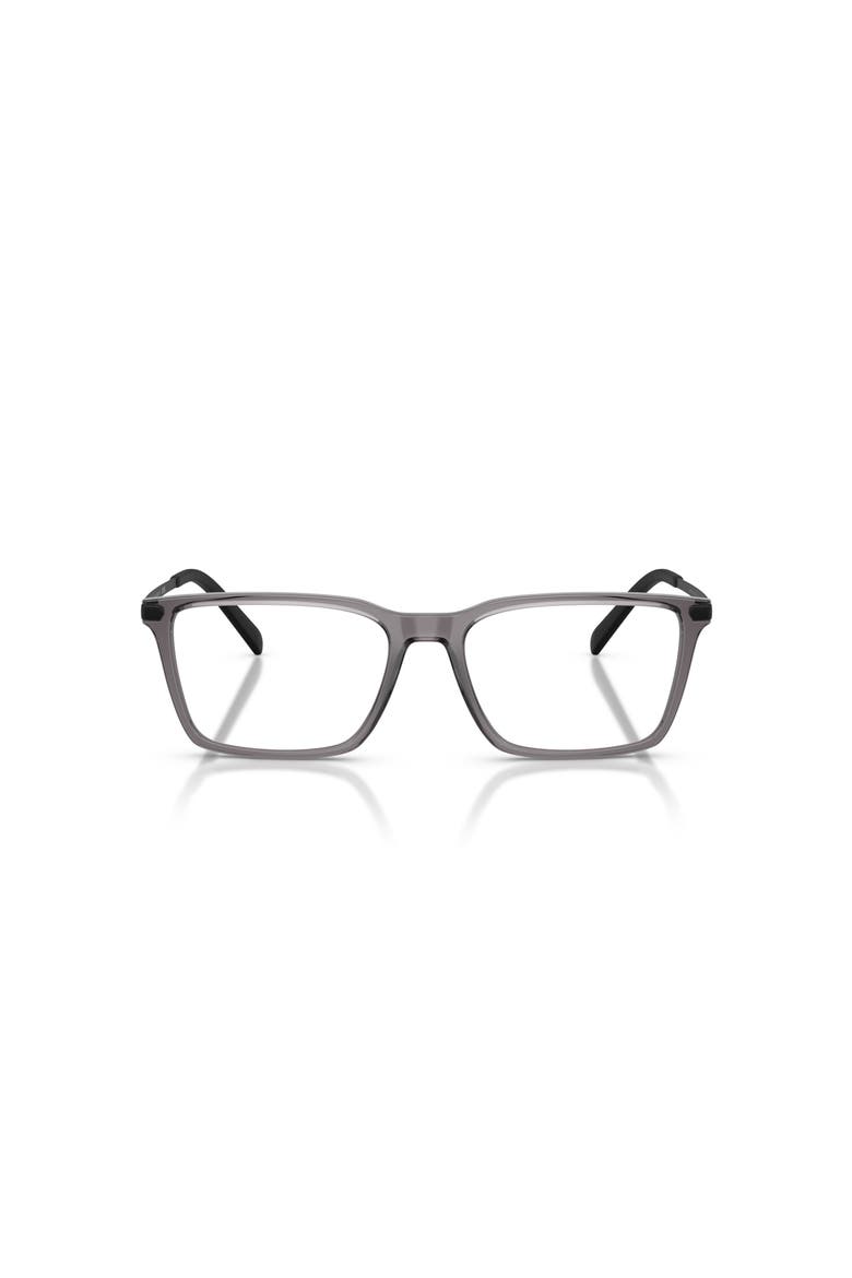 54mm Rectangle optical glasses, Alternate, color, Grey
