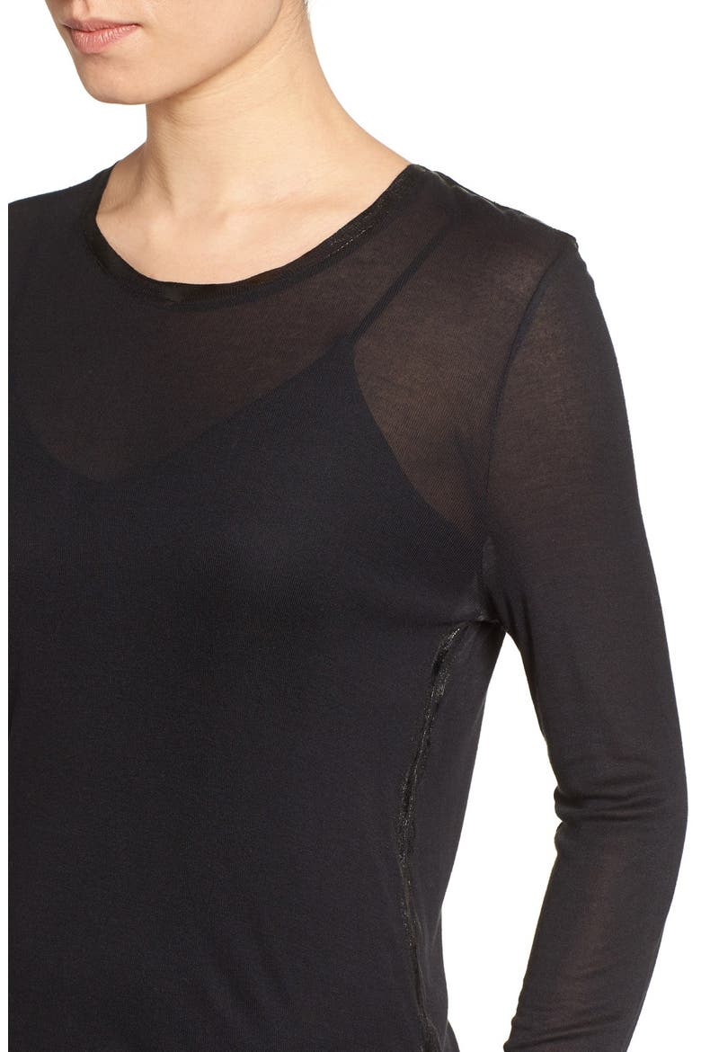 Willy Foil Tee, Alternate, color, BLACK