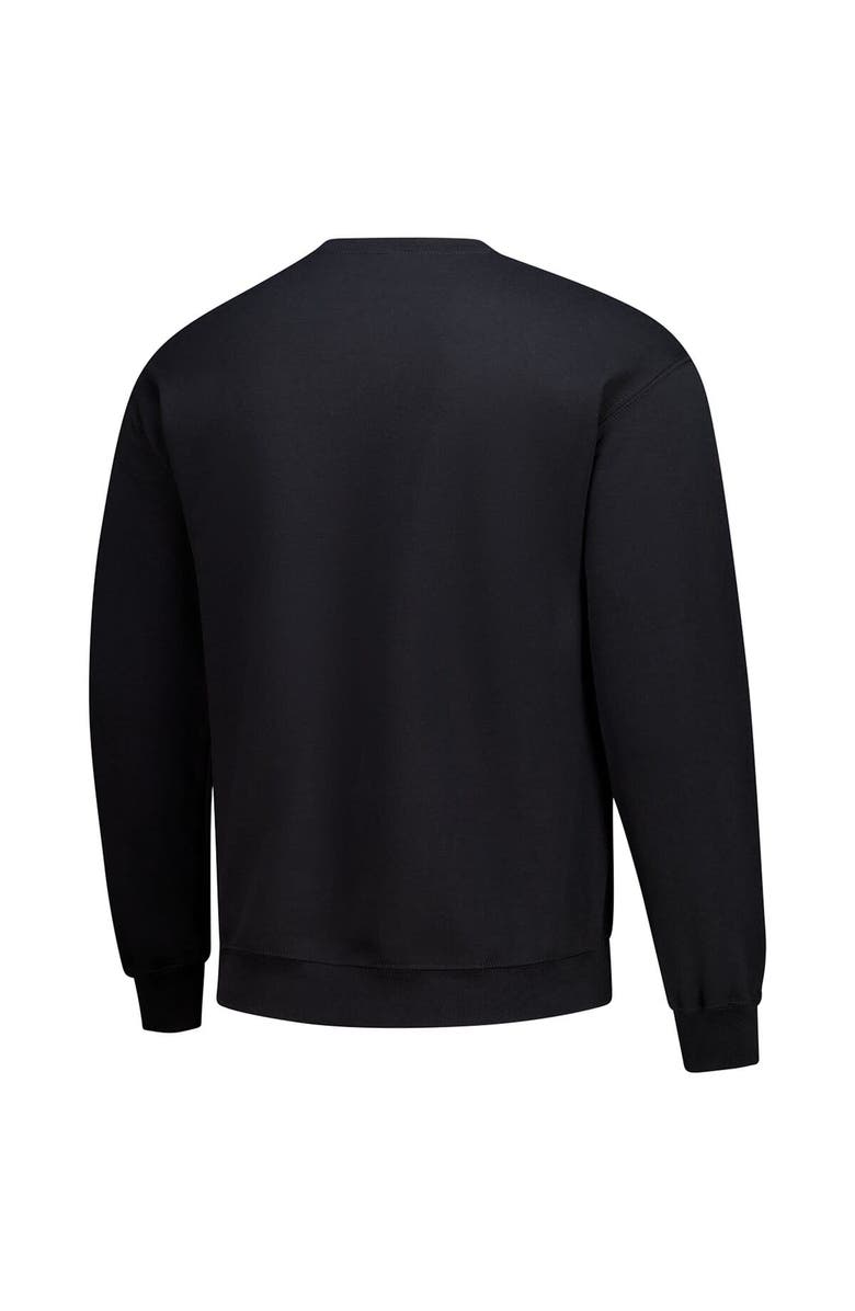 IMAGE ONE Men's Black Texas Longhorns Holiday Fleece Sweatshirt, Alternate, color, Black