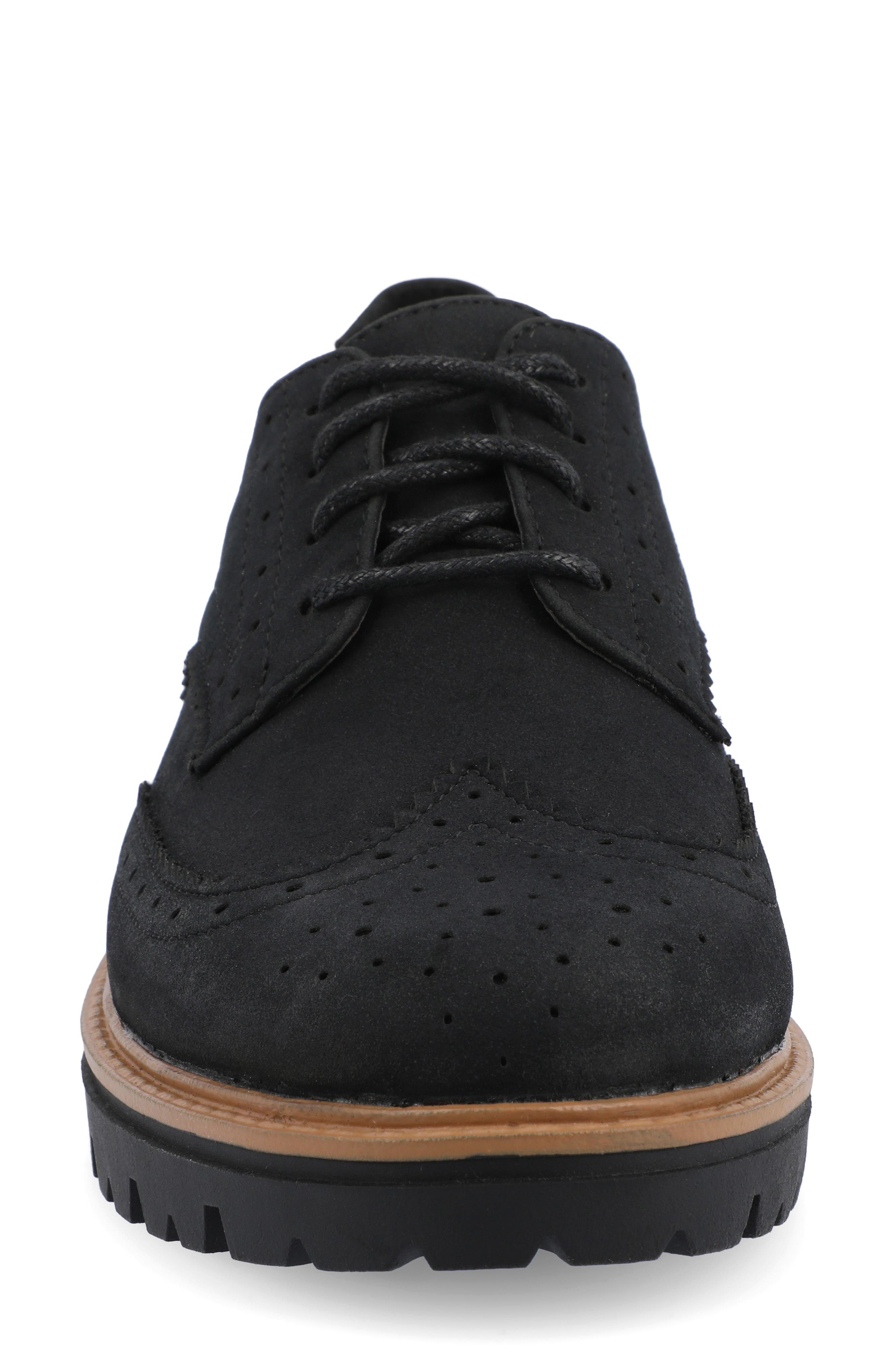 Journee Collection Claudiya Derby, Alternate, color, Black