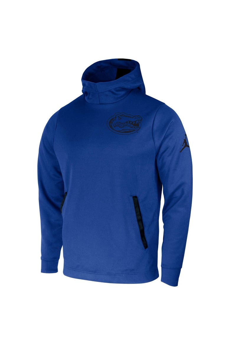 Men's Jordan Brand Royal Florida Gators 2-Hit Performance Pullover Hoodie, Alternate, color, Royal