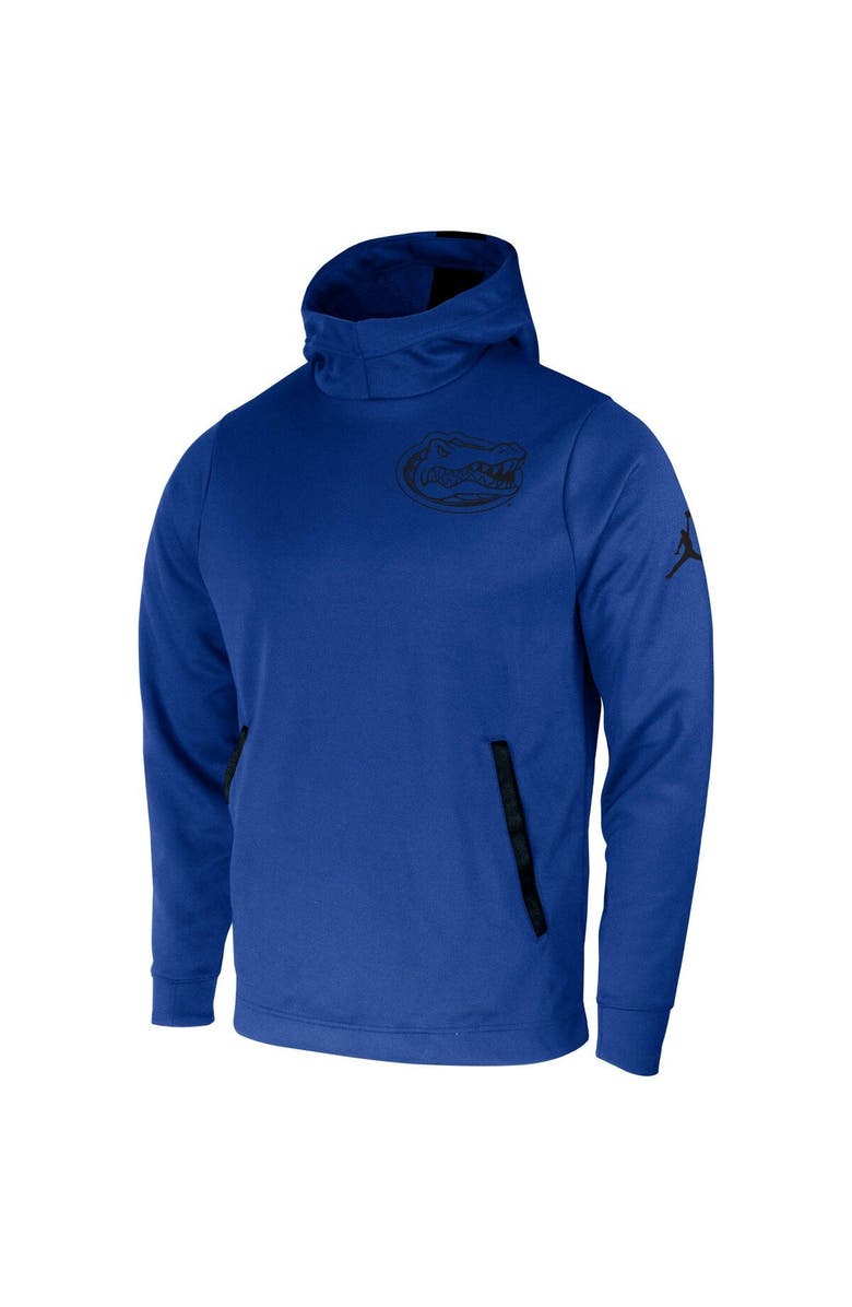 Jordan Brand Men's Jordan Brand Royal Florida Gators 2-Hit Performance Pullover Hoodie, Alternate, color, 
