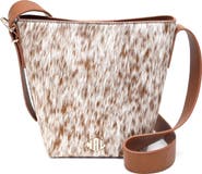 New Amsterdam Leatherworks Jayden Genuine Calf Hair Bucket Bag