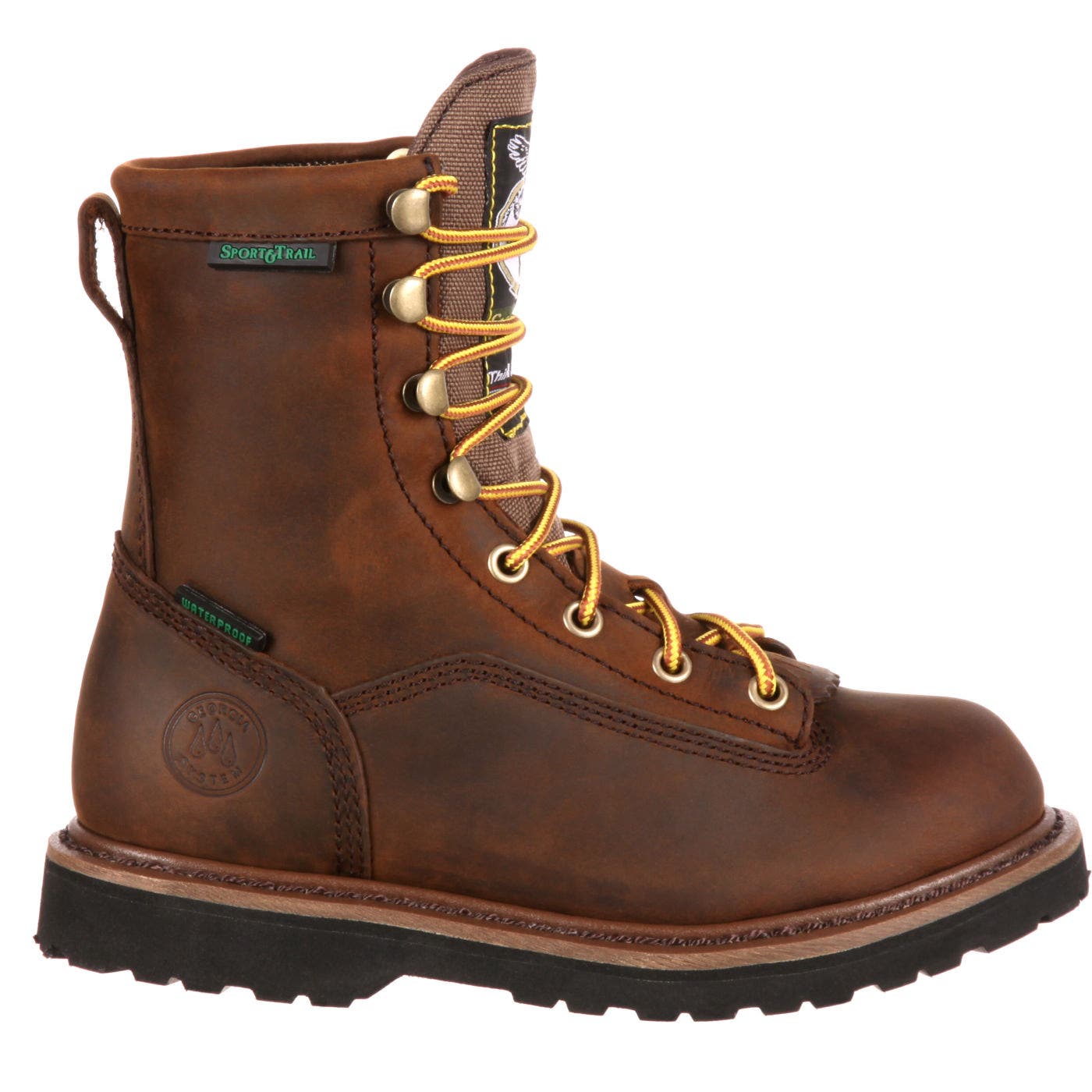 Georgia Boot Kids' Insulated Waterproof Outdoor Boot, Main, color, Dark Brown