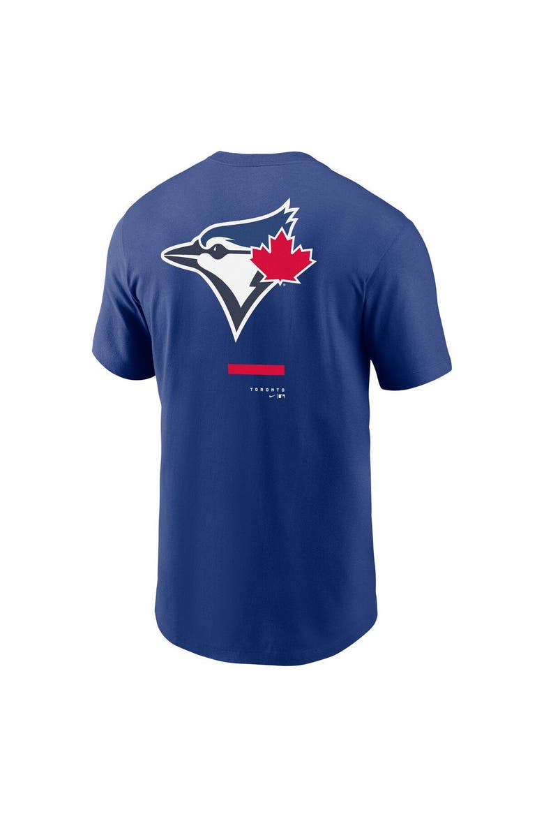Men's Nike Royal Toronto Blue Jays Over the Shoulder T-Shirt, Alternate, color, Royal
