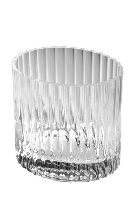 Wine Glasses NASTRI Set of 6  Transparent 10 oz, H 3.3"