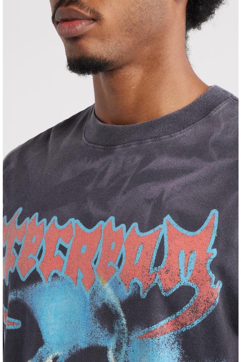 Oversize Stone Cold Graphic T-Shirt, Alternate, color, CHARCOAL ART