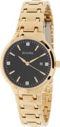 BULOVA Women's Diamond Dial Watch, 32.5mm - 0.0526 ctw