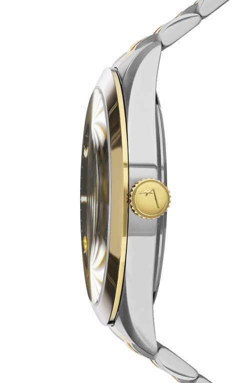 Ferragamo Men's 42mm Classic Watch With Bracelet Strap, Two Tone