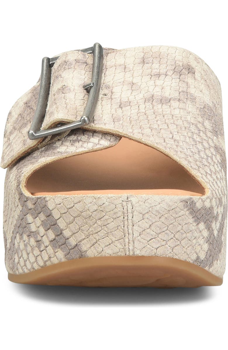 Kork-Ease<sup>®</sup> York Platform Slide Sandal, Alternate, color, Taupe Snake