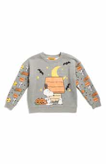 PEANUTS Kids' Halloween Dog House Sweatshirt