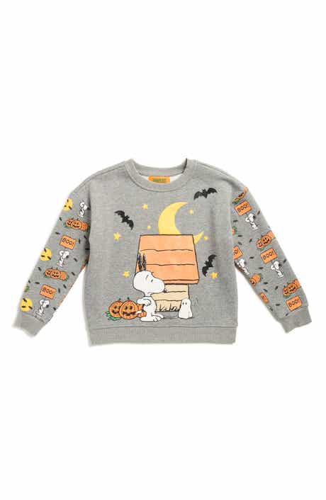 PEANUTS Kids' Halloween Dog House Sweatshirt
