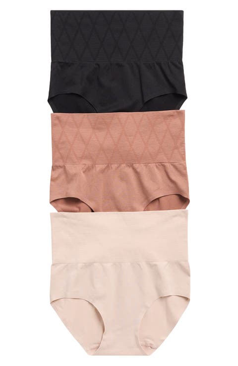 3-Pack Everyday High Waist Shaping Briefs