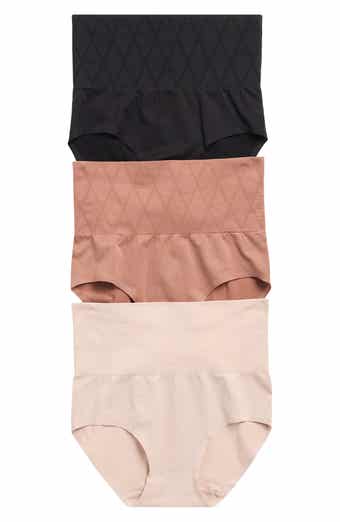 SKINNY GIRL 3-Pack Everyday High Waist Shaping Briefs