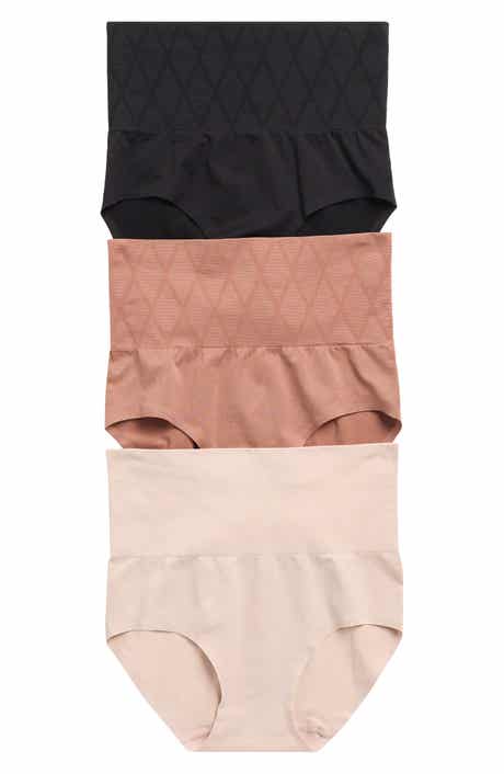 SKINNY GIRL 3-Pack Everyday High Waist Shaping Briefs