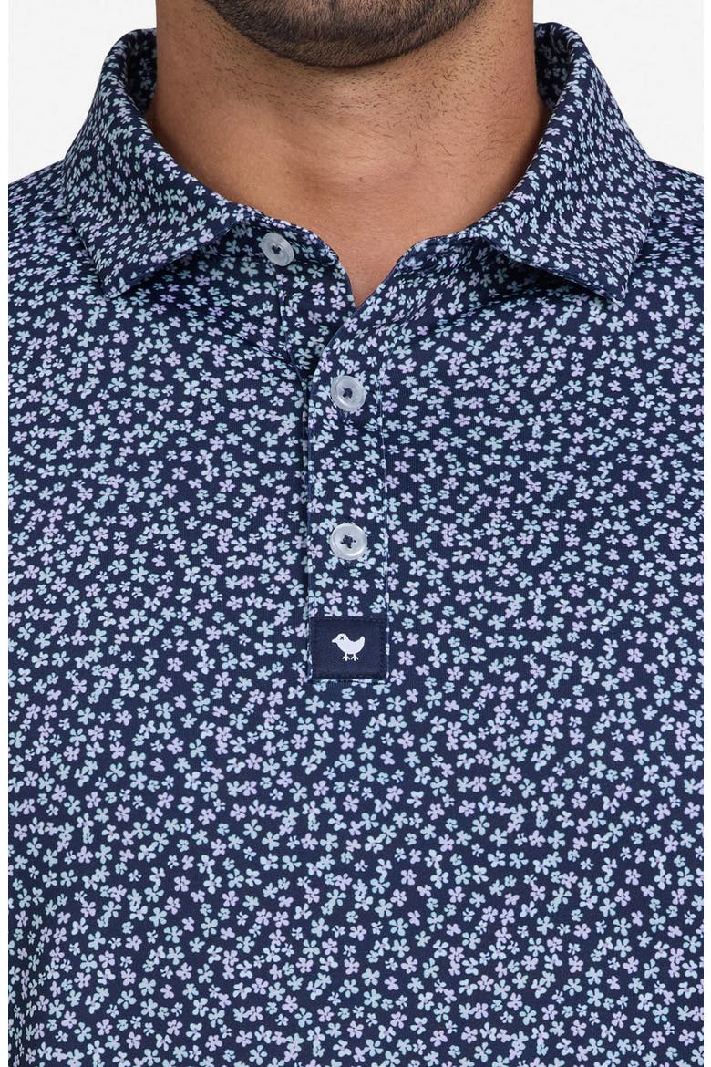 Core Ditsy Floral Print Performance Polo, Alternate, color, DITSY DOWN