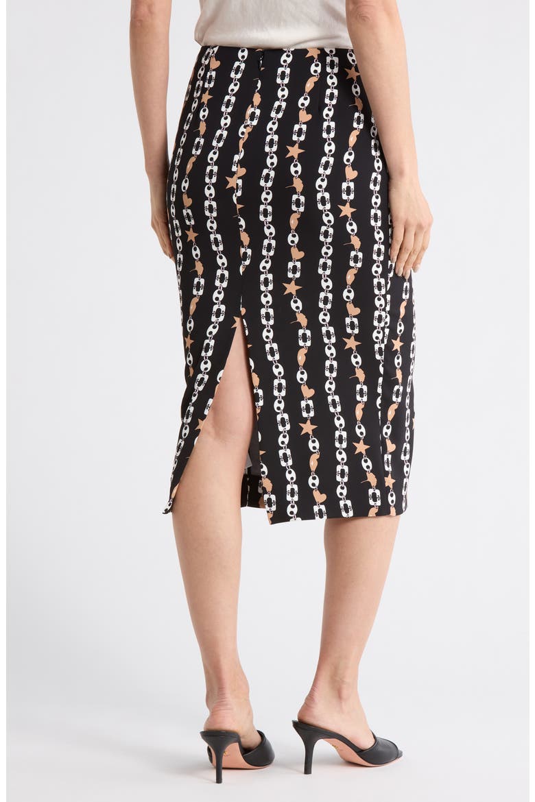Kara Print Pencil Skirt, Alternate, color, CHARMS MEDIUM