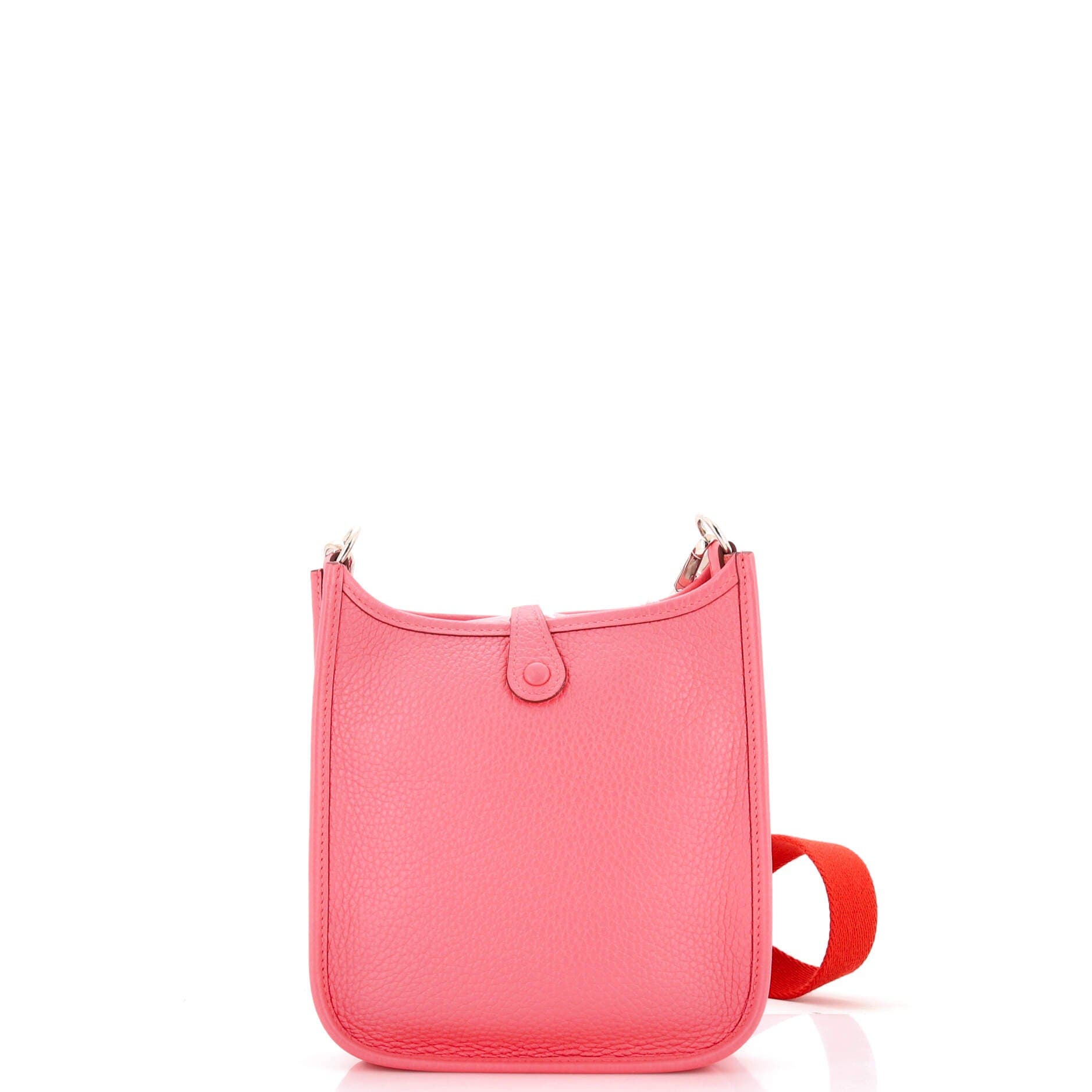 Pre-Owned Hermes Evelyne Bag Gen III Clemence TPM, Alternate, color, Rose Azalee