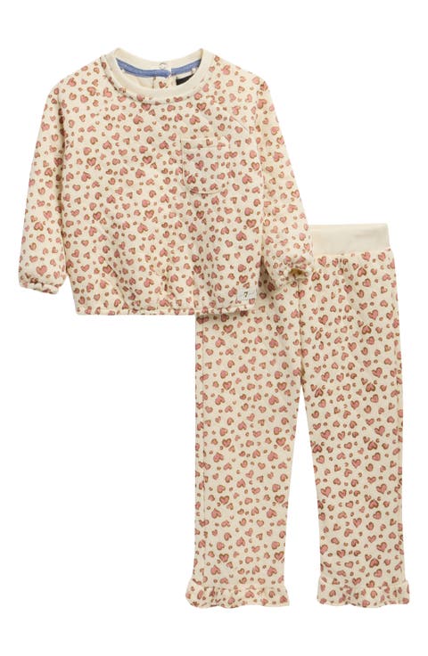 Quilted Top & Pants Set