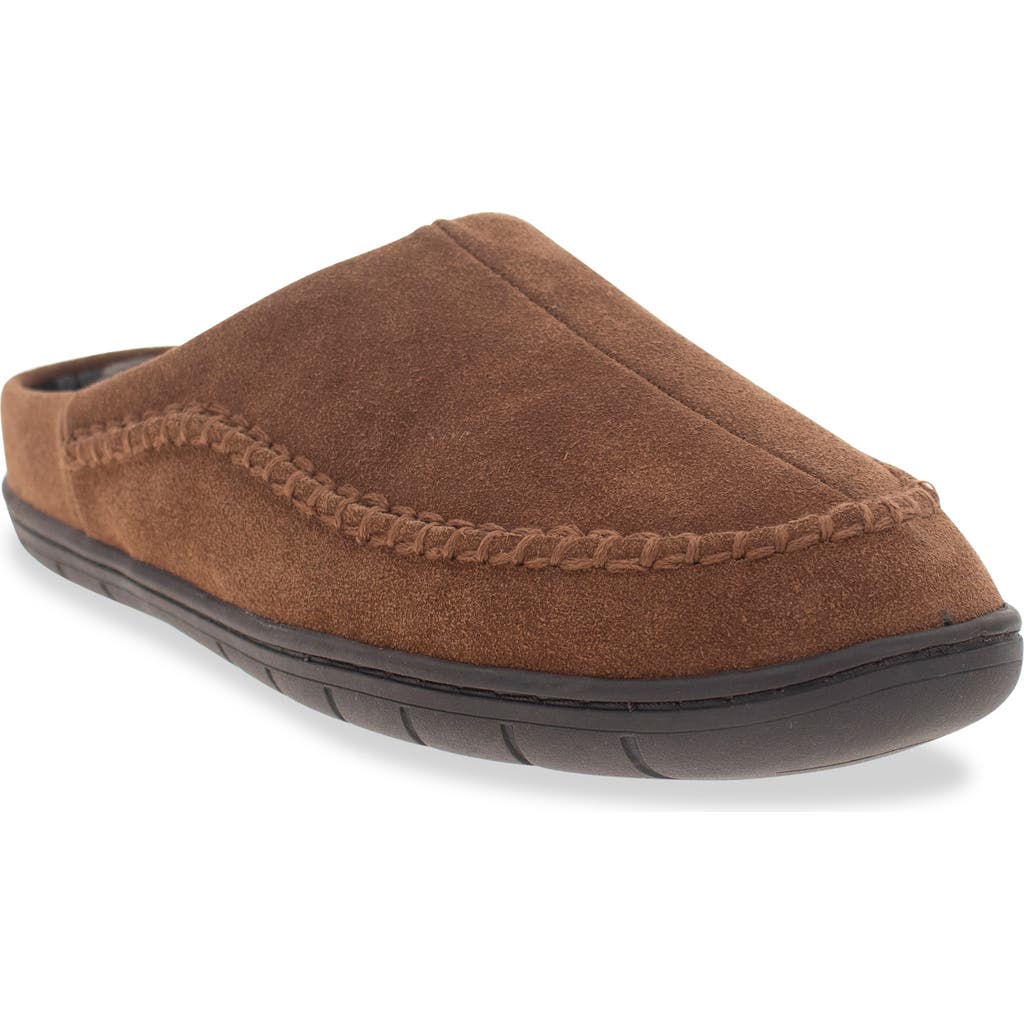Staheekum Cypress Suede Slipper In Neutral