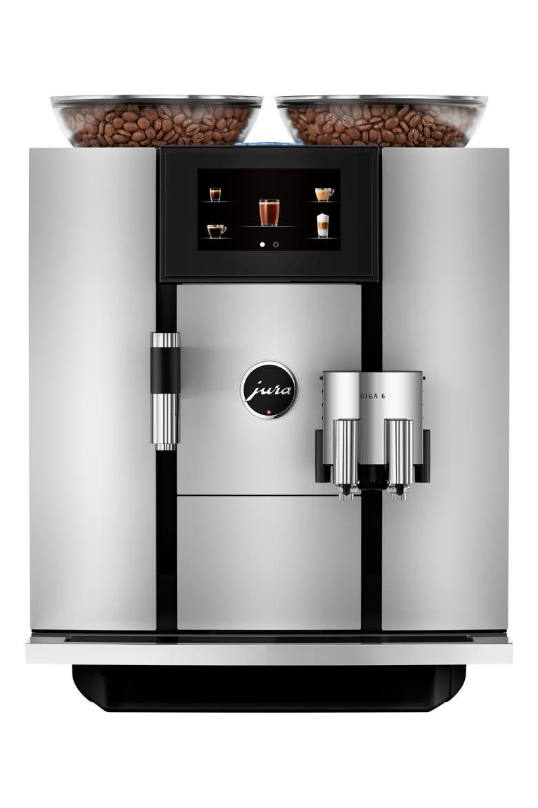 GIGA 6 Automatic Coffee Machine, Main, color, ALUMINUM