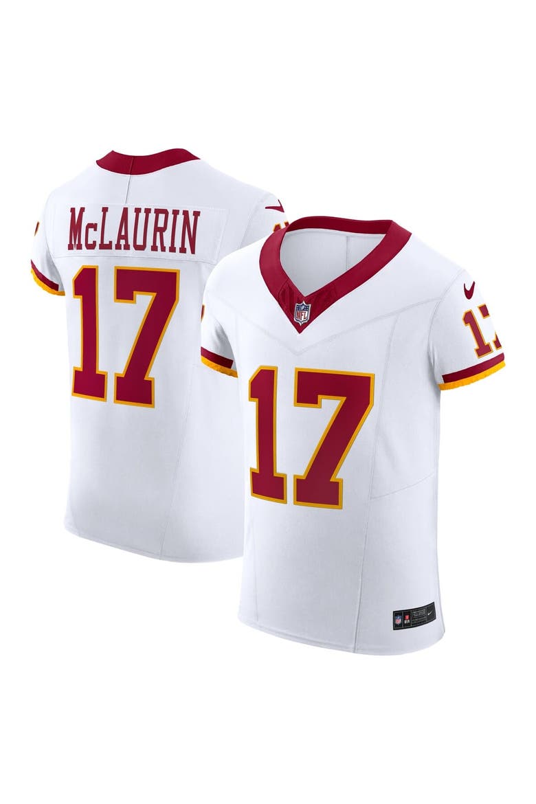 Men's Nike Terry McLaurin White Washington Commanders Alternate 2 Super Bowl Era Vapor F.U.S.E. Elite Jersey, Main, color, White