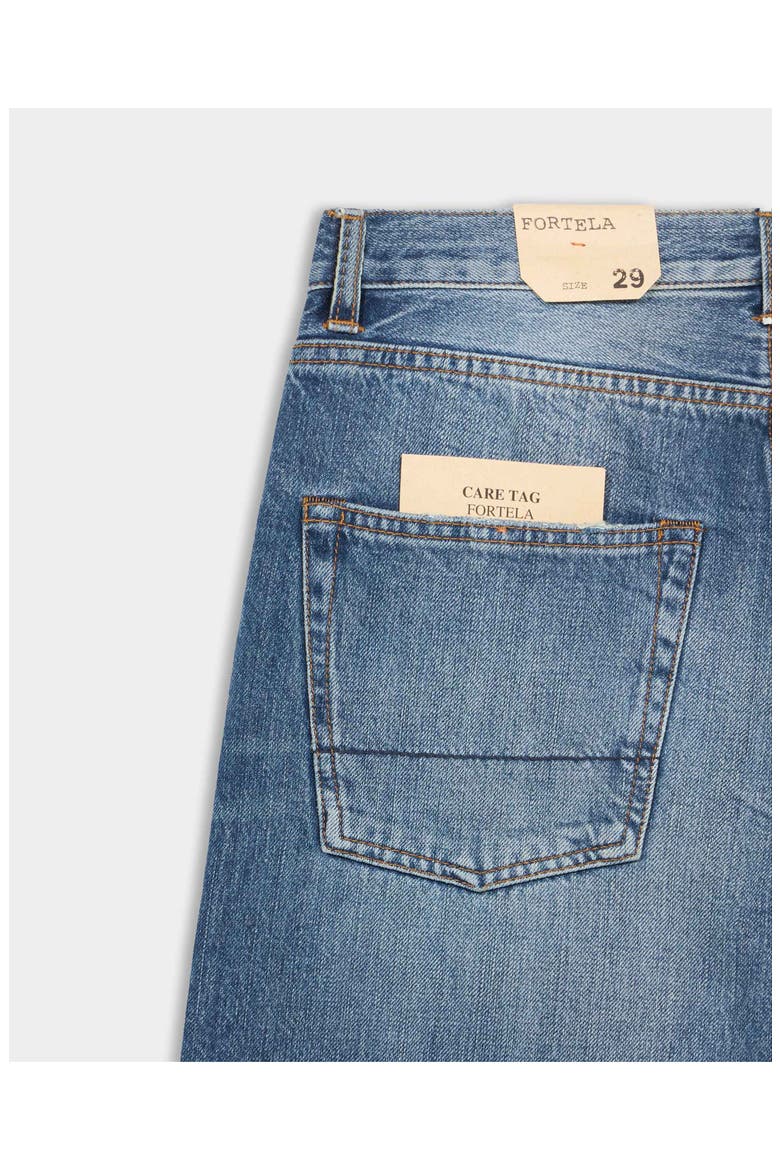 911 Superjohn Japan Selvedge 5 Pocket High Waist Denim Pants, Alternate, color, Custom Wash