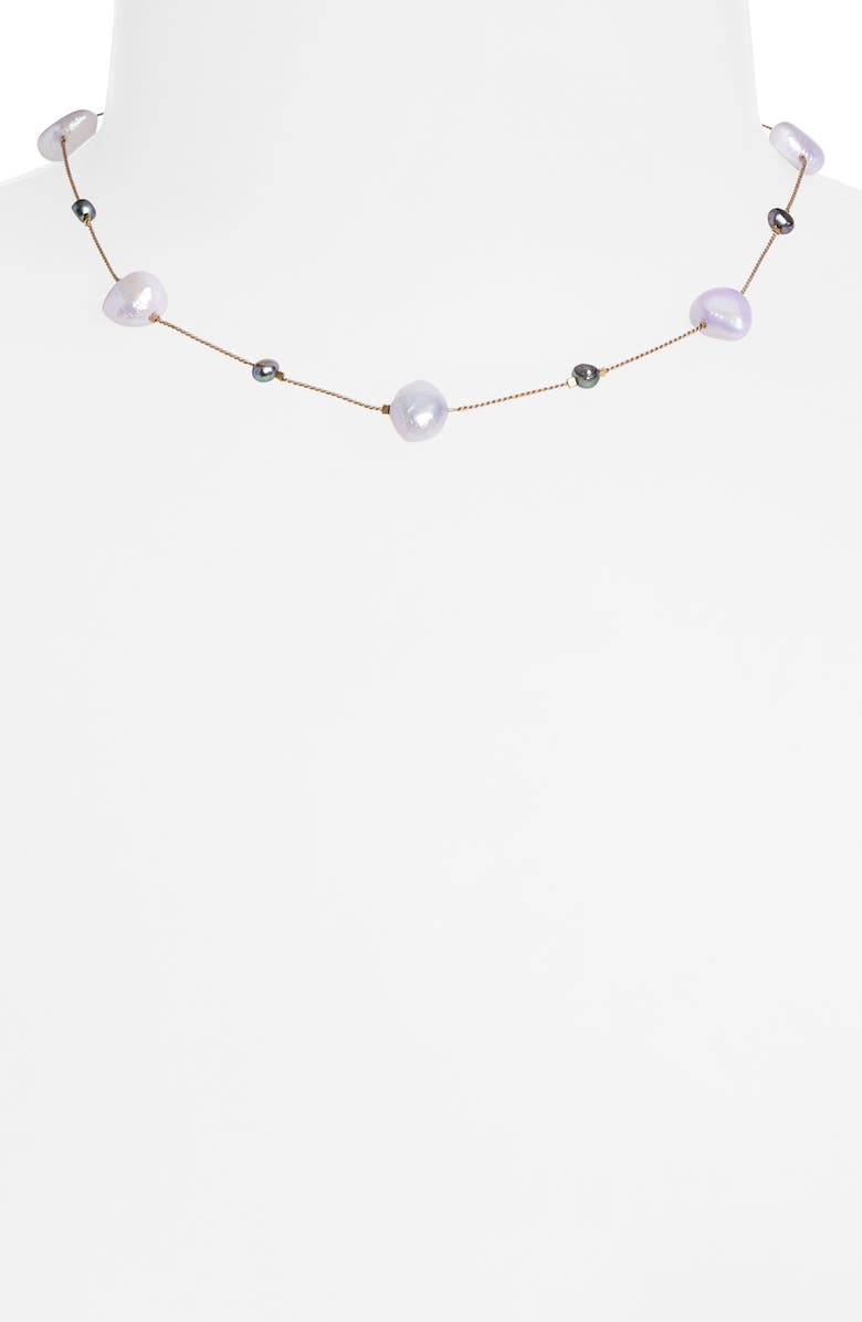Isshi Desnuda Necklace, Alternate, color, Lavender