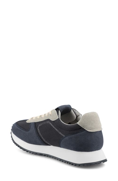 Journee Collection Flow Casual Sneaker In Blue