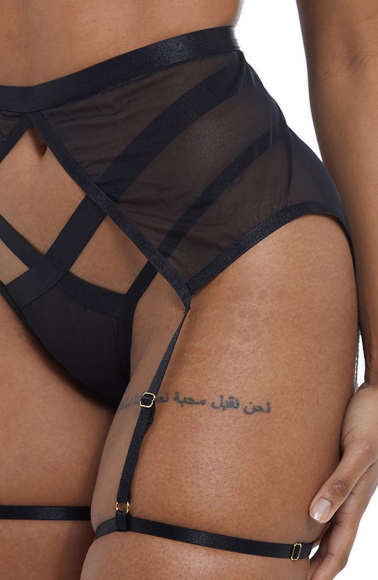 Playful Promises Felicity Garter Belt, Alternate, color, 