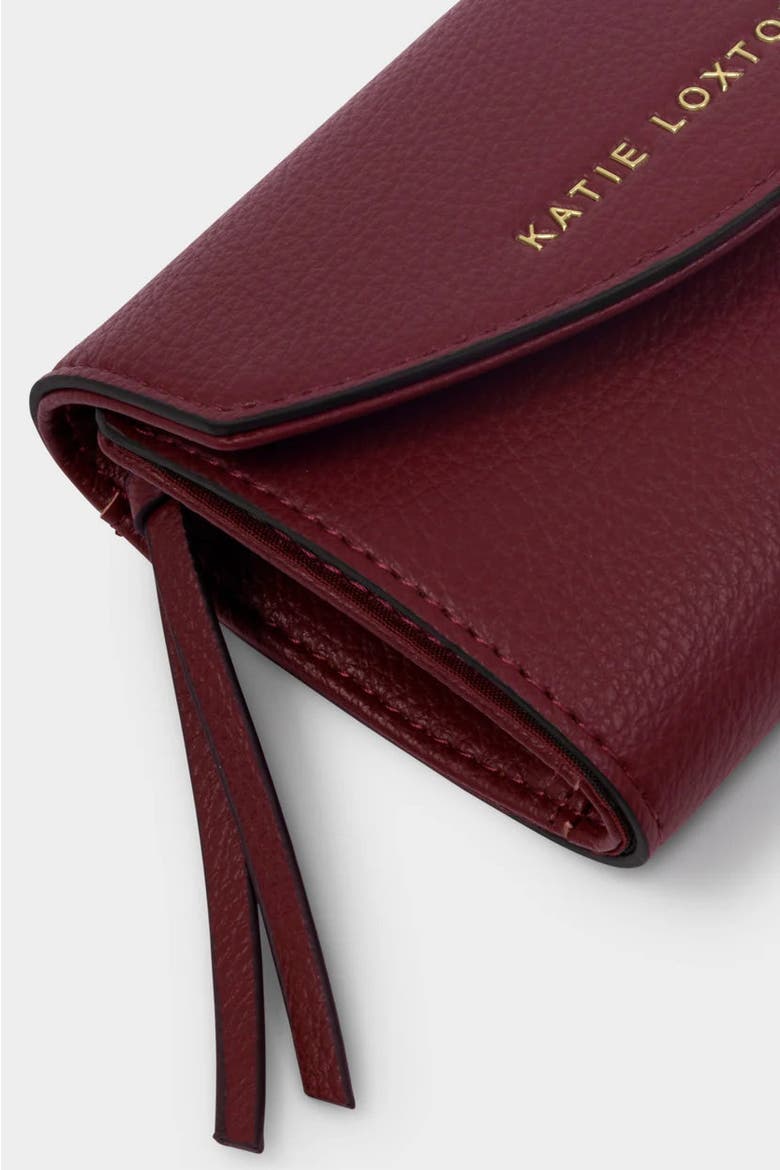 Alba Wallet in Cherry, Alternate, color, Cherry