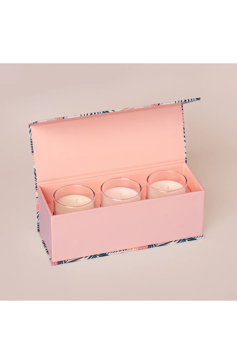 homesick Beach Vacay Mini Candle Trio, Alternate, color, Clear