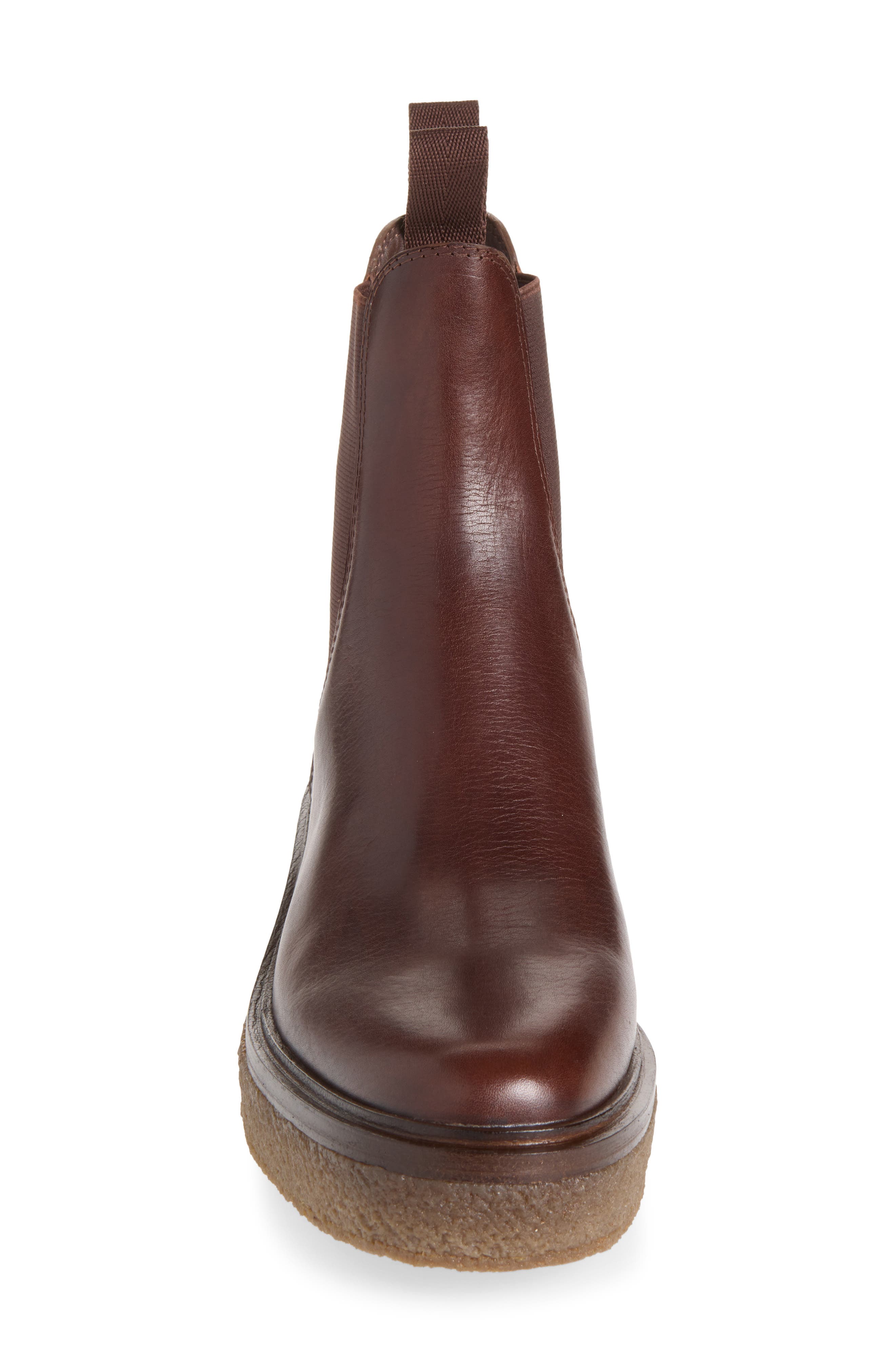 Raquel Leather Chelsea Boot, Alternate, color, ESPRESSO