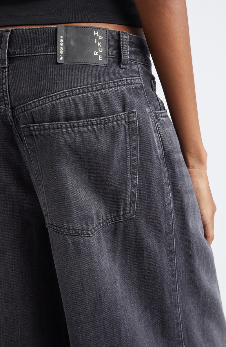 Haikure Candy Pleated Wide Leg Jeans, Alternate, color, 