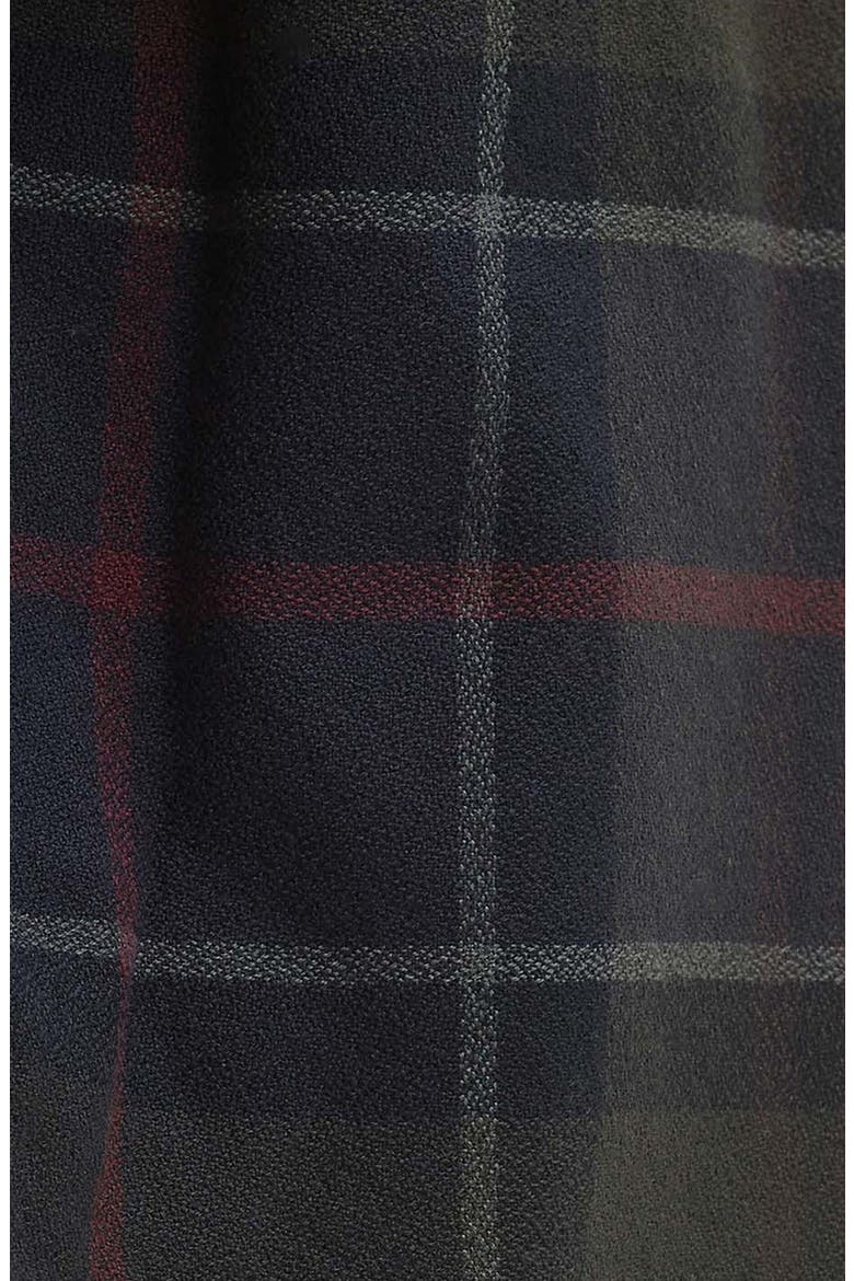 Bourne Relaxed Tartan Button Front Shirt, Alternate, color, SHADOW CLASSIC TARTAN