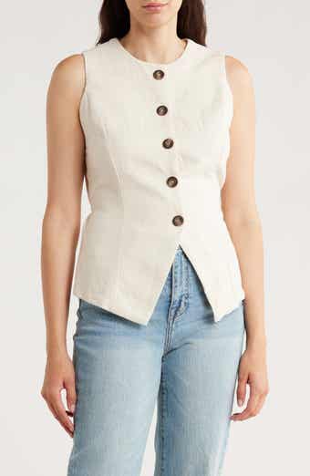 Button Front Vest