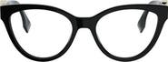 Fendi FF Diamonds 54mm Cat Eye Optical Glasses
