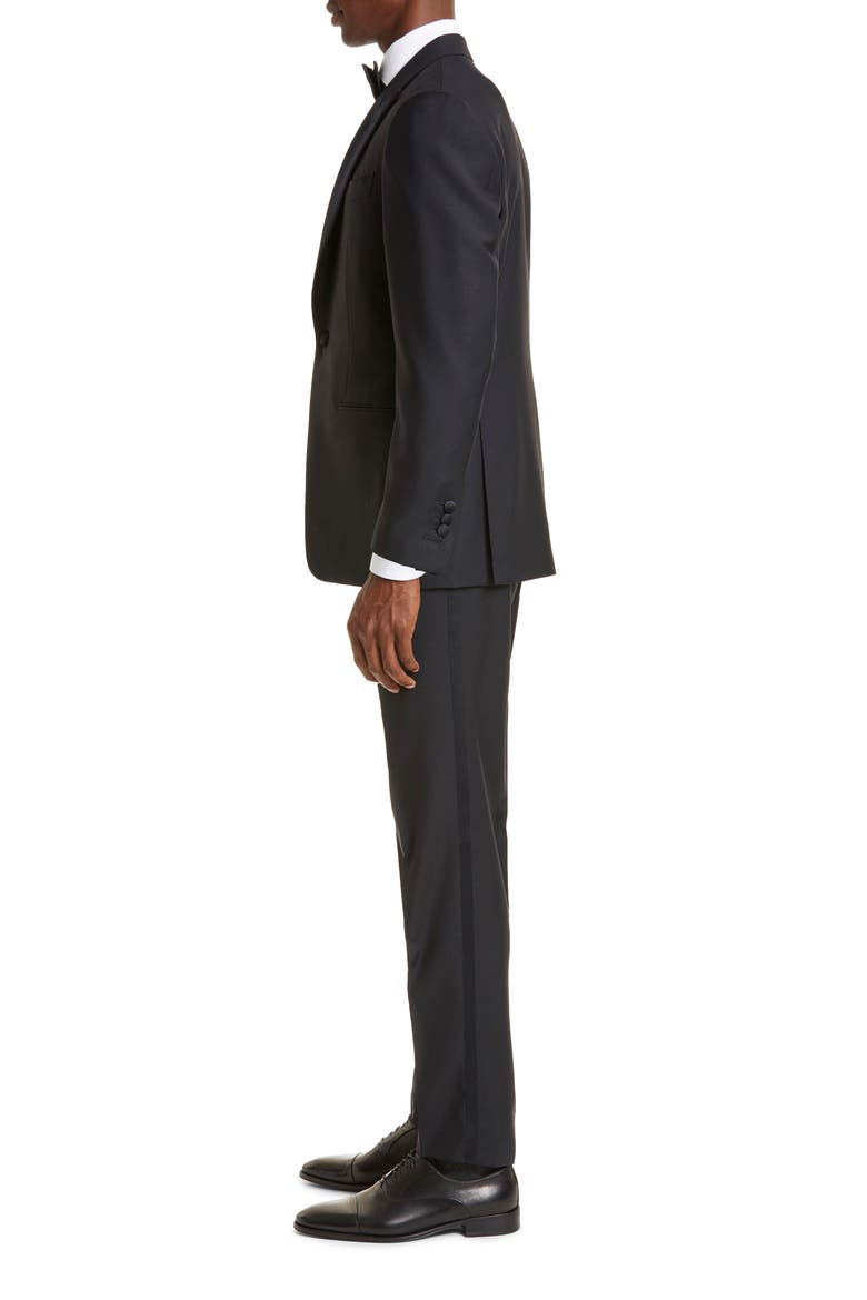 Peaked Lapel Dinner Jacket, Alternate, color, MIDNIGHT NAVY