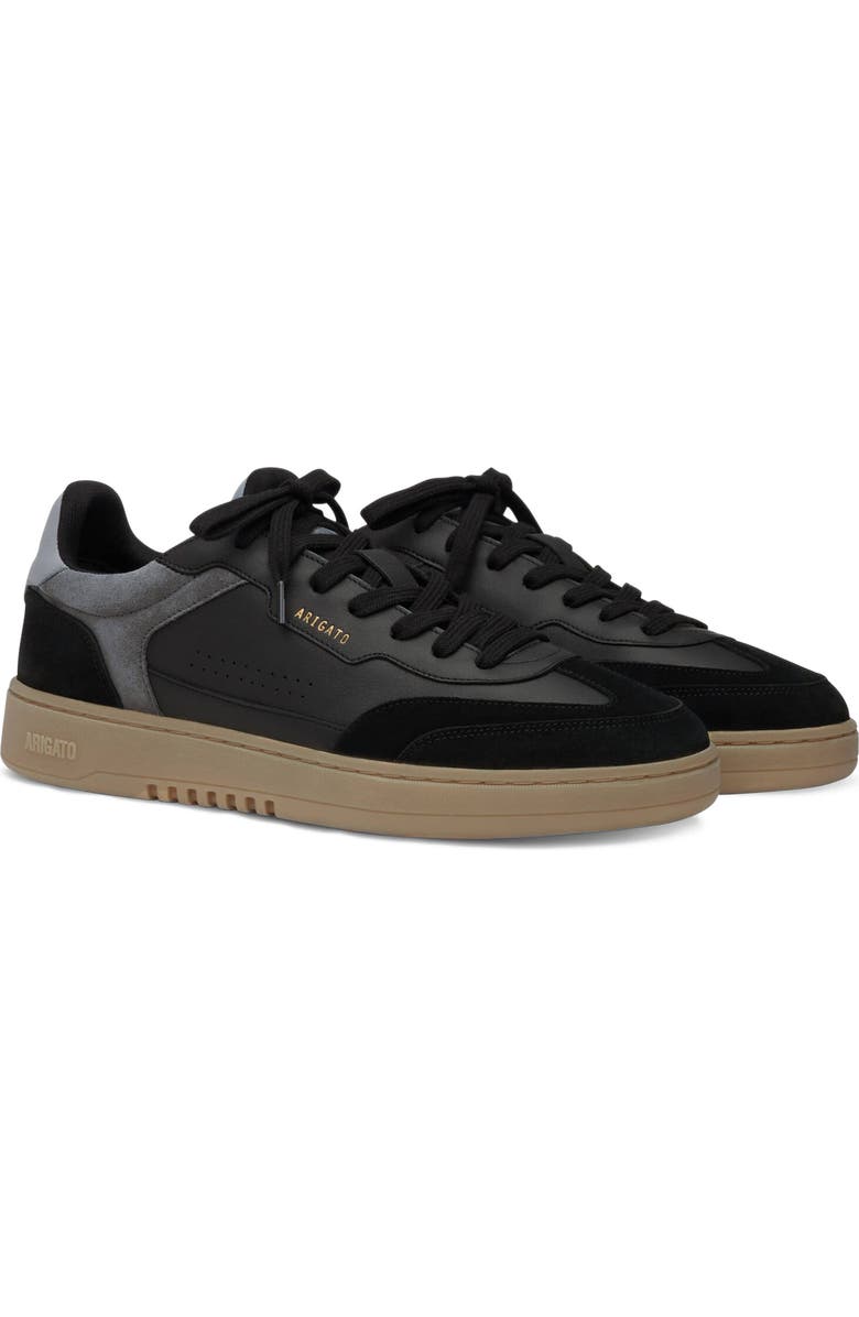 Axel Arigato Dice T-Toe Suede Sneaker - Men's, Alternate, color, Black/Gum