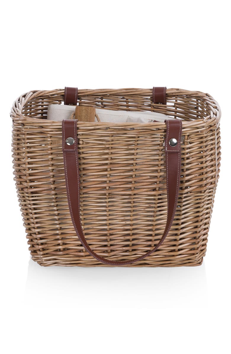 Picnic Time Terrabella Picnic Basket, Alternate, color, Beige