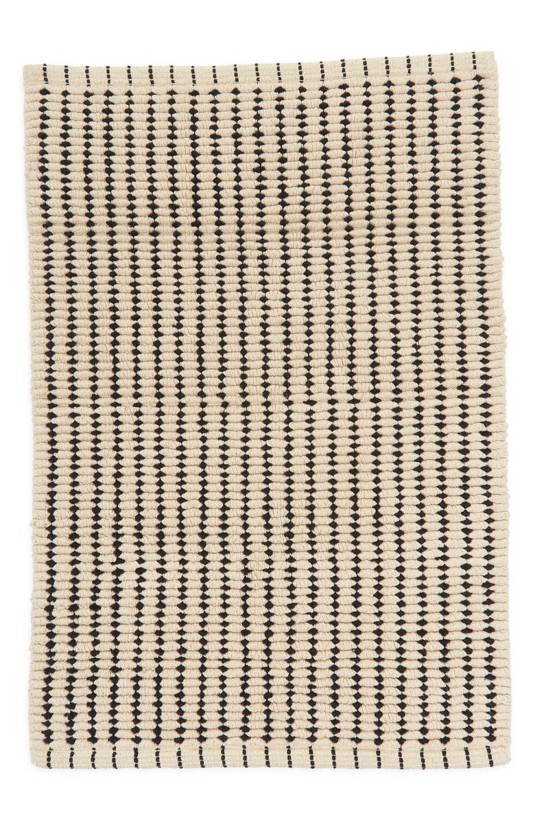 Nordstrom Two-Tone Woven Bath Rug, Main, color, 
