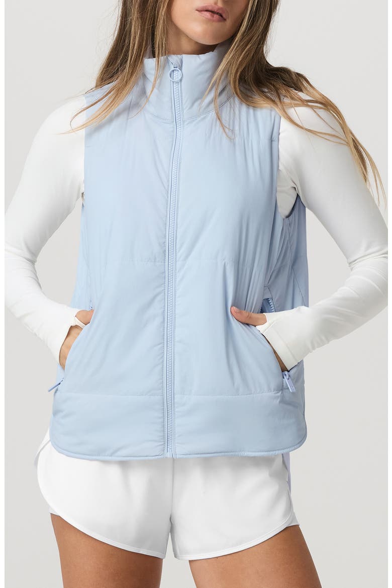 Canyon Insulated Vest, Main, color, SOFT SKY