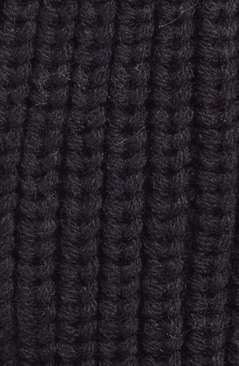 Treasure & Bond Chunky Stitch Beanie with Faux Fur Pom, Alternate, color,