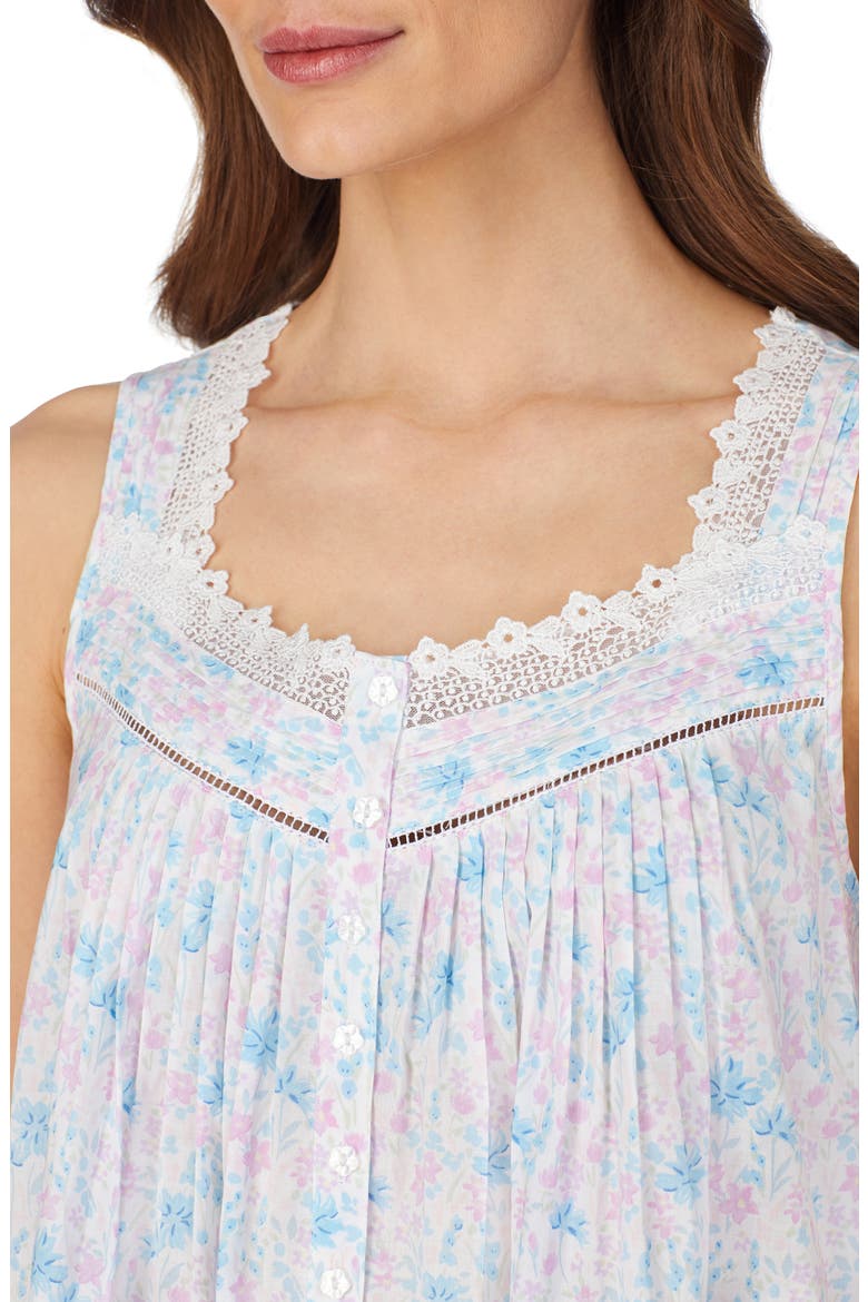 Ballet Nightgown, Alternate, color, WHITE GROUND MULTI FLORAL
