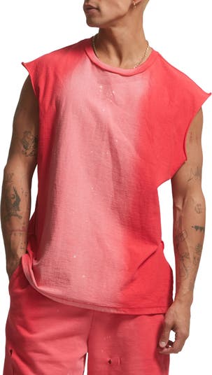 PURPLE BRAND Textured Jersey Sleeveless Graphic Tee | Nordstrom